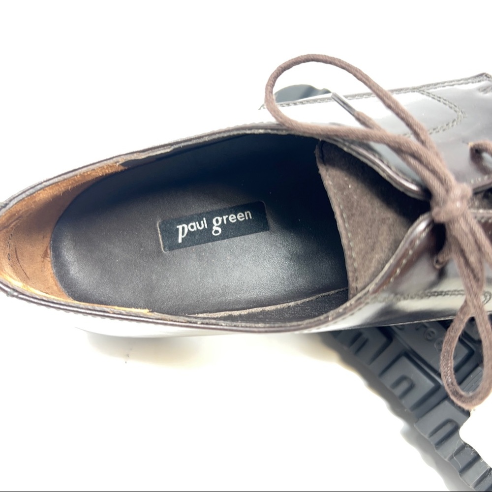 ❤️Paul Green Ladies Oxford Vibrant Platform Chunk Shoes. - Picture 11 of 16